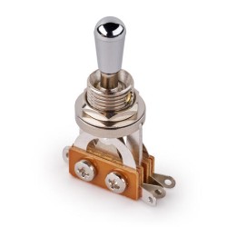 MEC Toggle Switch, ON/ON/ON, DP3T - Chrome slēdzis MEC Toggle Switch, ON/ON/ON, DP3T - Chrome slēdzis