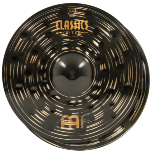 Meinl Classics Custom Dark 14 Medium Hi-hat šķīvis Meinl Classics Custom Dark 14 Medium Hi-hat šķīvis
