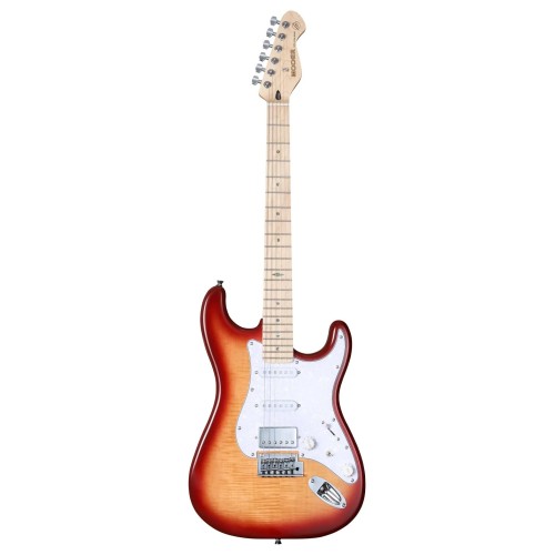 Mooer MSC30 Pro - Sunset Red Elektriskā ģitāra Mooer MSC30 Pro - Sunset Red Elektriskā ģitāra