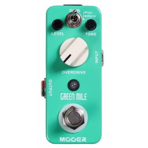Mooer Green Mile, Overdrive pedālis Mooer Green Mile, Overdrive pedālis