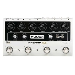 Mooer Preamp LIVE - Digital Multi Preamp Modeler procesors Mooer Preamp LIVE - Digital Multi Preamp Modeler procesors
