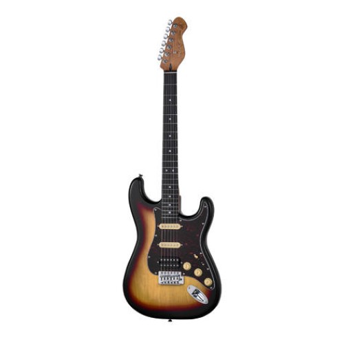 Mooer MSC10 Pro Sunburst elektriskā ģitāra Mooer MSC10 Pro Sunburst elektriskā ģitāra