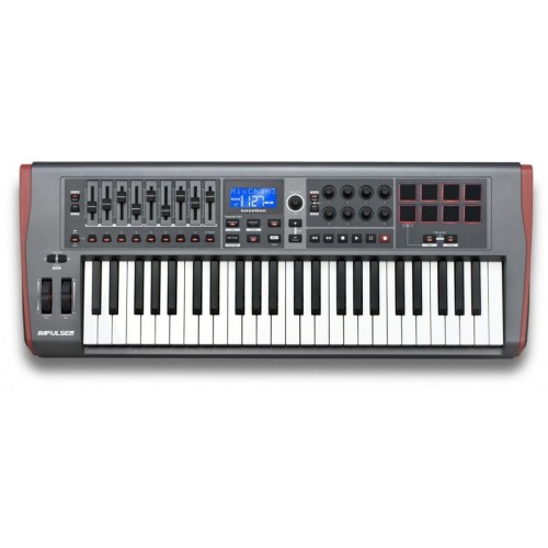 Novation Impulse 49 MIDI klaviatūra Novation Impulse 49 MIDI klaviatūra