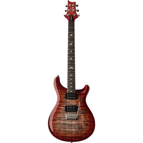 PRS SE Custom 24 Charcoal Cherryburst elektriskā ģitāra PRS SE Custom 24 Charcoal Cherryburst elektriskā ģitāra