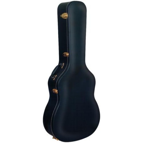 RockCase Deluxe Line Acoustic Guitar melns ģitāras koferis