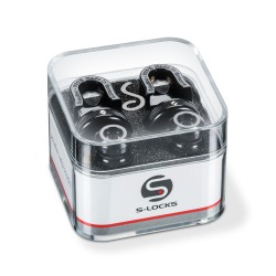Schaller S-Locks L Black Chrome drošības slēdzenes