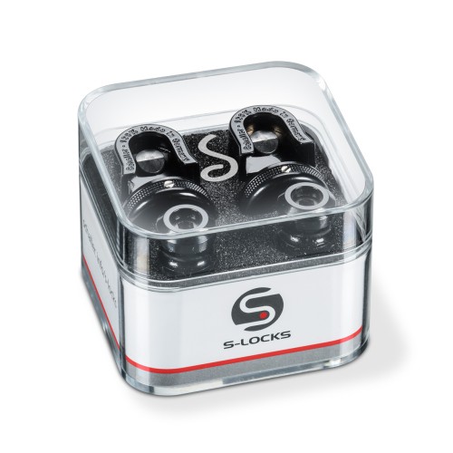 Schaller S-Locks L Black Chrome drošības slēdzenes Schaller S-Locks L Black Chrome drošības slēdzenes