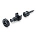 Schaller S-Locks L Black Chrome drošības slēdzenes Schaller S-Locks L Black Chrome drošības slēdzenes