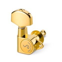 Schaller M6 90 21,7 Gold LMB 3L/3R stīgu spriegotāji Schaller M6 90 21,7 Gold LMB 3L/3R stīgu spriegotāji