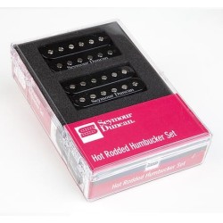 Seymour Duncan Hot Rodded Humbucker Set, SH-2N & SH-4 JB - Black skaņas noņēmēji Seymour Duncan Hot Rodded Humbucker Set, SH-2N & SH-4 JB - Black skaņas noņēmēji