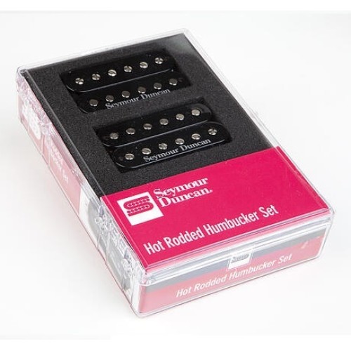 Seymour Duncan Hot Rodded Humbucker Set, SH-2N & SH-4 JB - Black skaņas noņēmēji Seymour Duncan Hot Rodded Humbucker Set, SH-2N & SH-4 JB - Black skaņas noņēmēji