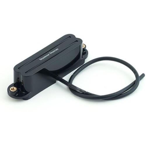 Seymour Duncan SHR-1b - Hot Rails Strat Bridge Pickup - Black skaņas noņēmējs Seymour Duncan SHR-1b - Hot Rails Strat Bridge Pickup - Black skaņas noņēmējs