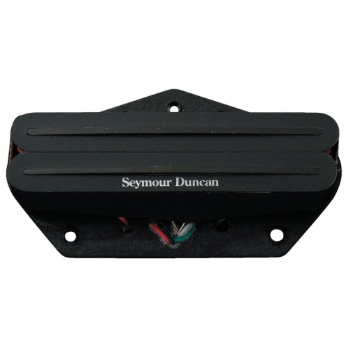 Seymour Duncan STHR-1B - Hot Rails Tele Bridge Pickup - Black skaņas noņēmējs Seymour Duncan STHR-1B - Hot Rails Tele Bridge Pickup - Black skaņas noņēmējs
