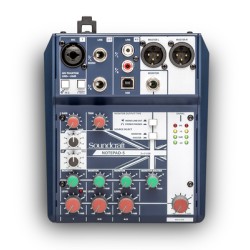 Soundcraft Notepad-5 mikserpults Soundcraft Notepad-5 mikserpults