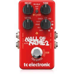 TC Electronic Hall of Fame 2 Reverb pedālis TC Electronic Hall of Fame 2 Reverb pedālis
