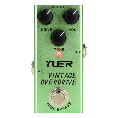 Yuer RF-10 Series Vintage Overdrive pedālis Yuer RF-10 Series Vintage Overdrive pedālis
