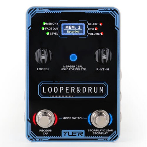 Yuer XS-04 Looper & Drum pedālis