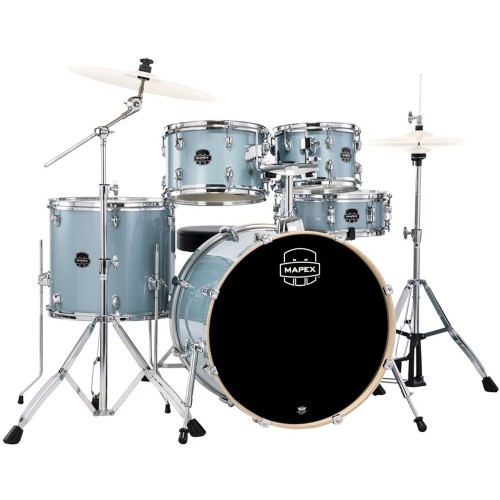 Mapex VE5294FTVJ Voyager 5pc — Aqua Blue — akustisko bungu komplekts Mapex VE5294FTVJ Voyager 5pc — Aqua Blue — akustisko bungu komplekts