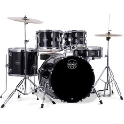 Mapex CM5044FTCDK Comet 5pc — Dark Black — akustisko bungu komplekts Mapex CM5044FTCDK Comet 5pc — Dark Black — akustisko bungu komplekts
