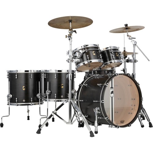 Mapex BPDLE628XFB Design Lab Equinox 5pc — Satin Black — akustisko bungu komplekts Mapex BPDLE628XFB Design Lab Equinox 5pc — Satin Black — akustisko bungu komplekts
