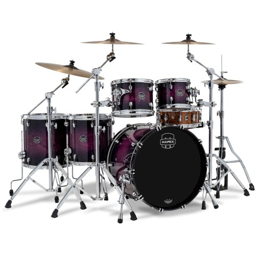 Mapex SR628XZXP Saturn VI 5pc — Royal Purple — akustisko bungu komplekts Mapex SR628XZXP Saturn VI 5pc — Royal Purple — akustisko bungu komplekts