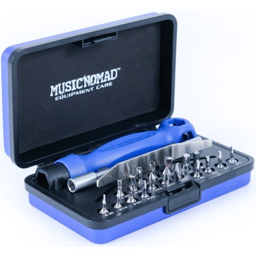 MusicNomad MN229 — Guitar Tech 26 daļu instrumentu komplekts MusicNomad MN229 — Guitar Tech 26 daļu instrumentu komplekts
