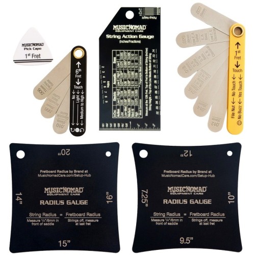 MusicNomad MN604 — Precision Setup mērinstrumentu komplekts MusicNomad MN604 — Precision Setup mērinstrumentu komplekts