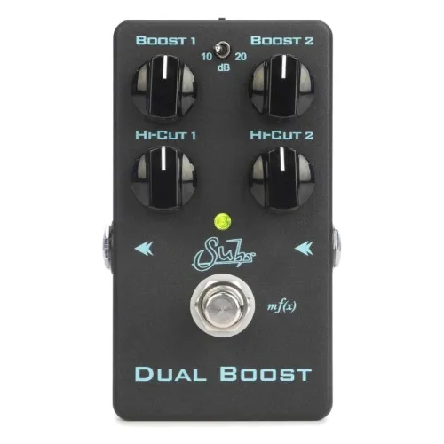 Suhr Dual Boost, Black — boost pedālis Suhr Dual Boost, Black — boost pedālis
