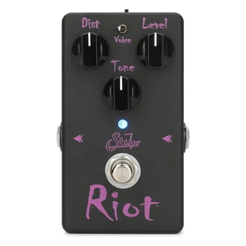 Suhr Riot DistortionTM, Black — ģitāras efekta pedālis Suhr Riot DistortionTM, Black — ģitāras efekta pedālis