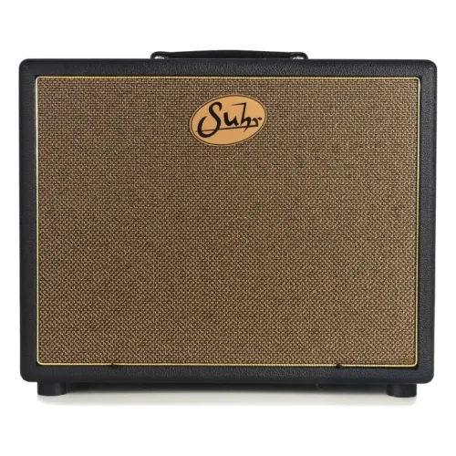 Suhr 1x12 Cabinet, Black, Gold Grill, bez skaļruņa — ģitāras kabinets Suhr 1x12 Cabinet, Black, Gold Grill, bez skaļruņa — ģitāras kabinets