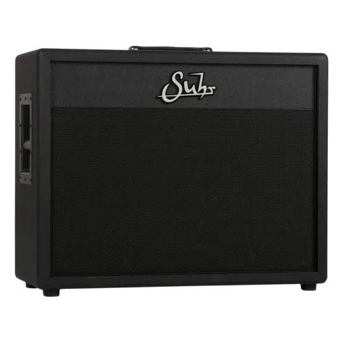 Suhr 2x12 Deep Cabinet. PT100, Black, Black grill, Creamback — ģitāras kabinets