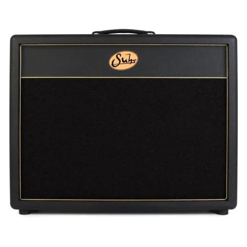 Suhr 2x12 Cabinet, Black, Black grill, Celestion Vintage 30 speakers — ģitāras kabinets Suhr 2x12 Cabinet, Black, Black grill, Celestion Vintage 30 speakers — ģitāras kabinets
