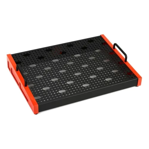 Temple Audio DUO-17 Pedalboard - Temple Red — pedāļu dēlis Temple Audio DUO-17 Pedalboard - Temple Red — pedāļu dēlis