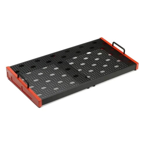 Temple Audio DUO-24 Pedalboard - Temple Red — pedāļu dēlis Temple Audio DUO-24 Pedalboard - Temple Red — pedāļu dēlis
