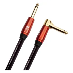 Monster Cable Acoustic 12 ft. - angled to straight 1/4” plugs — instrumentu vads Monster Cable Acoustic 12 ft. - angled to straight 1/4” plugs — instrumentu vads