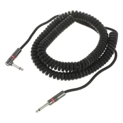 Monster Cable Classic 21 ft. - coiled cable - black — instrumentu vads Monster Cable Classic 21 ft. - coiled cable - black — instrumentu vads