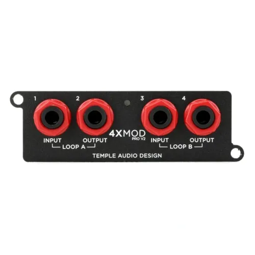 Temple Audio 4-Channel Buffer Module — pedāļu dēļa piederums Temple Audio 4-Channel Buffer Module — pedāļu dēļa piederums
