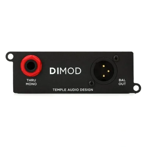 Temple Audio Passive DI Module — pedāļu dēļa piederums Temple Audio Passive DI Module — pedāļu dēļa piederums