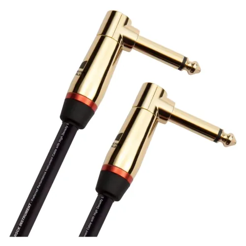 Monster Cable Rock 8 in. - angled 1/4” plugs — pedāļu savienojuma vads Monster Cable Rock 8 in. - angled 1/4” plugs — pedāļu savienojuma vads
