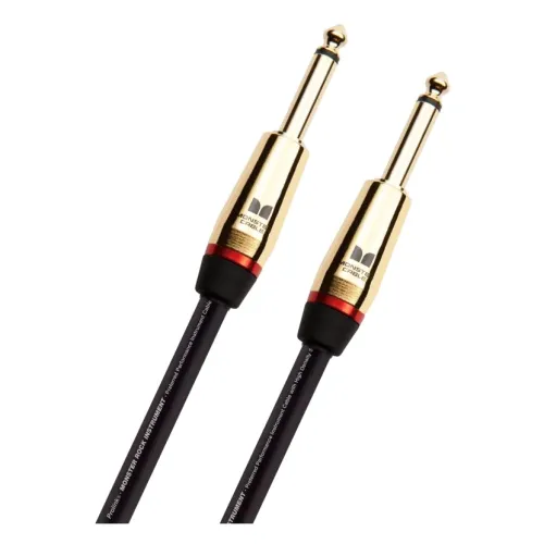 Monster Cable Rock 3 ft. - straight 1/4” plugs — instrumentu vads Monster Cable Rock 3 ft. - straight 1/4” plugs — instrumentu vads
