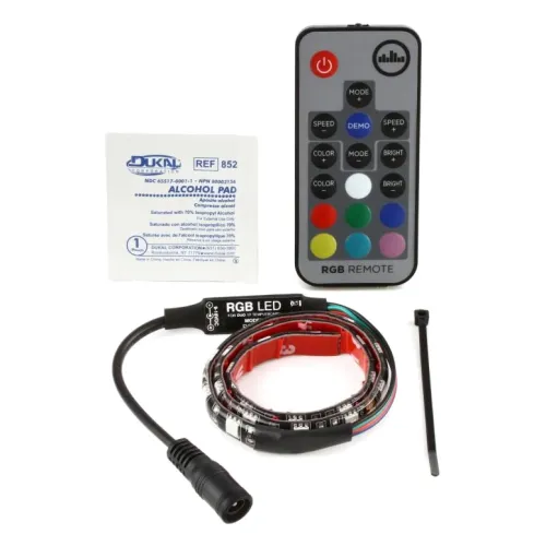 Temple Audio LED Strip for DUO-17 with Remote — pedāļu dēļa piederums Temple Audio LED Strip for DUO-17 with Remote — pedāļu dēļa piederums
