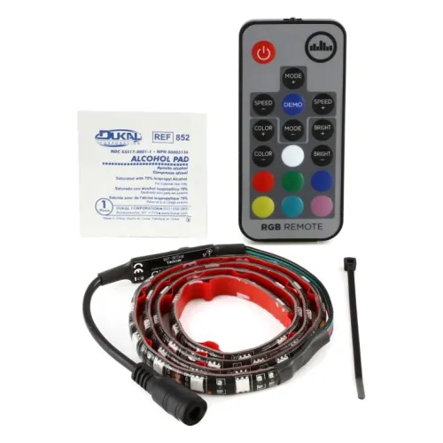 Temple Audio LED Strip for TRIO-28 with Remote — pedāļu dēļa piederums Temple Audio LED Strip for TRIO-28 with Remote — pedāļu dēļa piederums