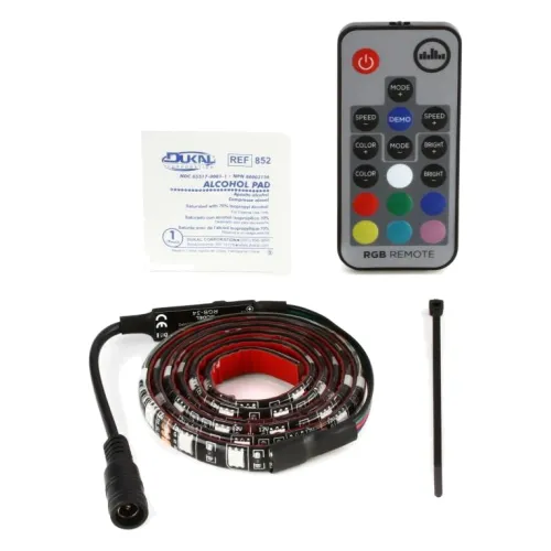 Temple Audio LED Strip for DUO-34 with Remote — pedāļu dēļa piederums Temple Audio LED Strip for DUO-34 with Remote — pedāļu dēļa piederums