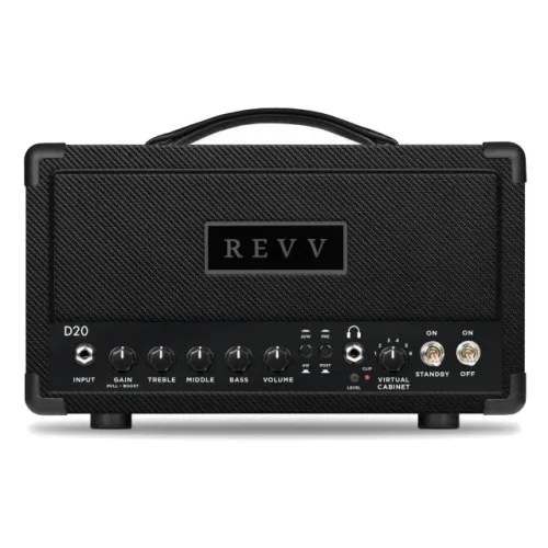 Revv D20 20/4-Watt - Black Carbon — lampu pastiprinātāja galva Revv D20 20/4-Watt - Black Carbon — lampu pastiprinātāja galva