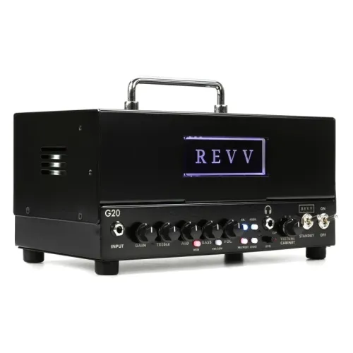 Revv G20 20/4-watt – Black — lampu pastiprinātāja galva Revv G20 20/4-watt – Black — lampu pastiprinātāja galva