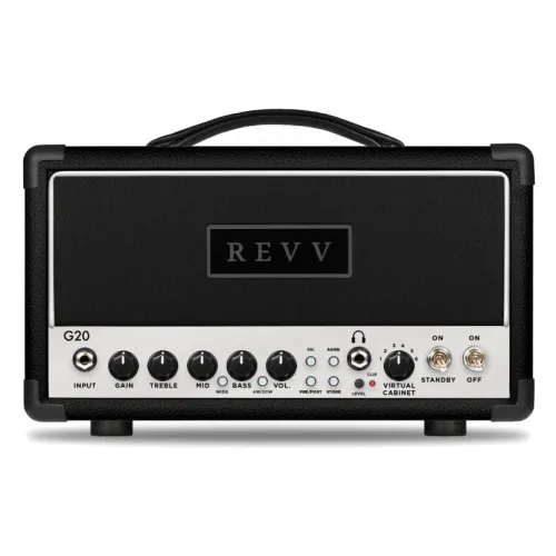 Revv G20 20/4-watt – Black Bronco — lampu pastiprinātāja galva Revv G20 20/4-watt – Black Bronco — lampu pastiprinātāja galva