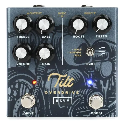 Revv Tilt Overdrive/Boost, Shawn Tubbs Signature — ģitāras efekta pedālis Revv Tilt Overdrive/Boost, Shawn Tubbs Signature — ģitāras efekta pedālis
