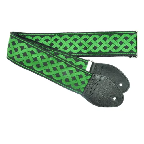 Souldier Celtic Knot - Green — ģitāras siksna Souldier Celtic Knot - Green — ģitāras siksna