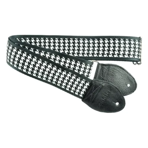 Souldier Houndstooth - Black — ģitāras siksna Souldier Houndstooth - Black — ģitāras siksna