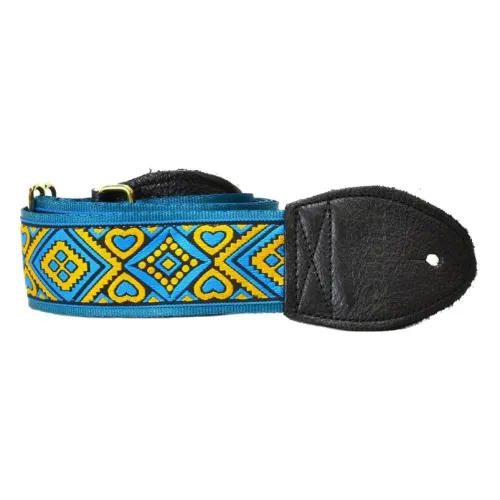 Souldier Sage - Turquoise — ģitāras siksna Souldier Sage - Turquoise — ģitāras siksna